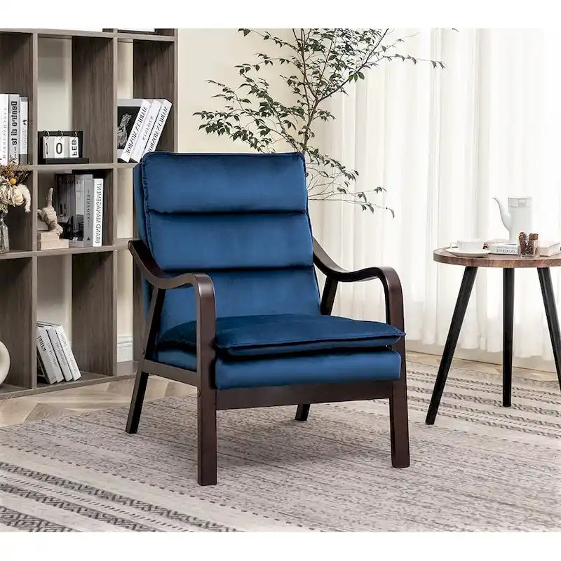 Clovis 24.8 Wide Velvet Armchair