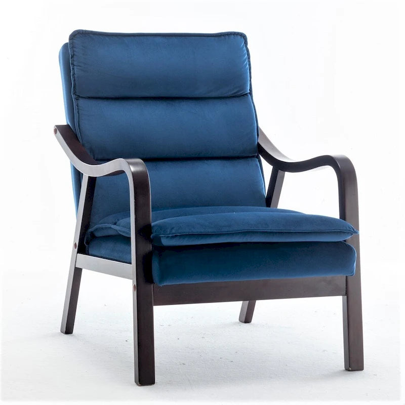 Clovis 24.8 Wide Velvet Armchair