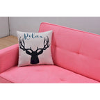 Modern Adjustable 3-position Sleeper Sofa Futon