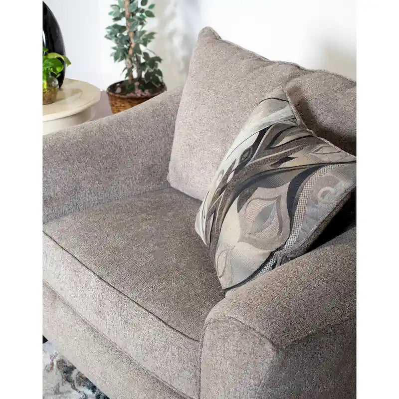 Roundhill Furniture Camero Contemporary Fabric Pillowback Accent Chair