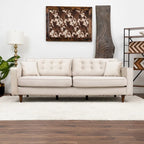Orion Mid Century Modern Furniture Style Velvet Living Room Couch