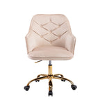 Velvet Swivel Shell Chair for Living Room ,Office chair