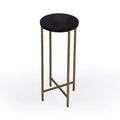 Granite Cross-Leg Side Table