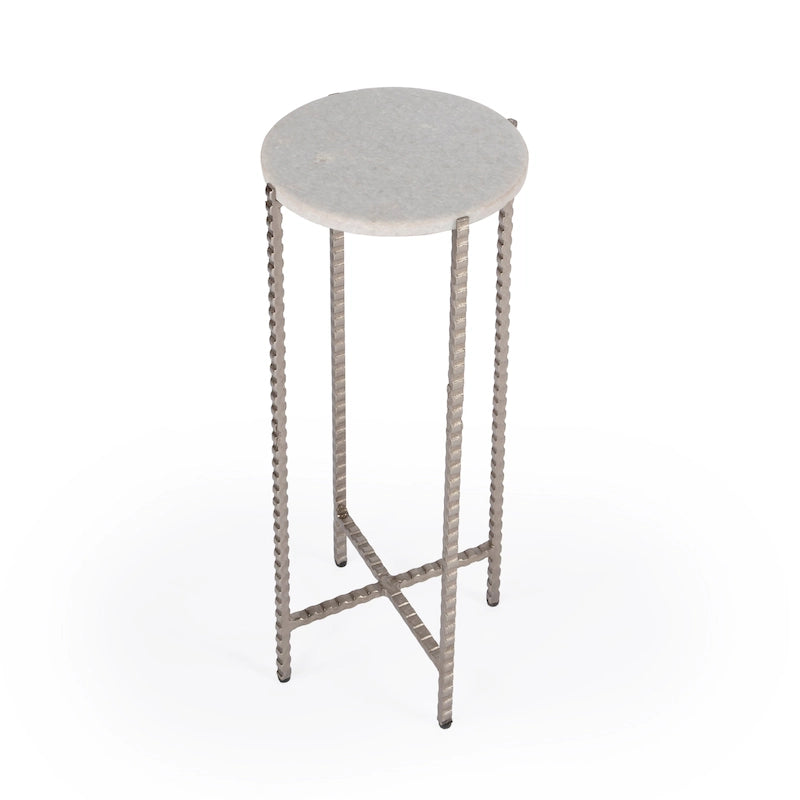 Granite Cross-Leg Side Table
