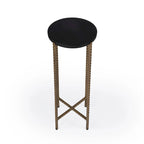 Granite Cross-Leg Side Table