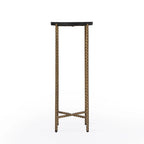 Granite Cross-Leg Side Table