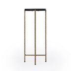 Granite Cross-Leg Side Table