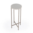 Granite Cross-Leg Side Table