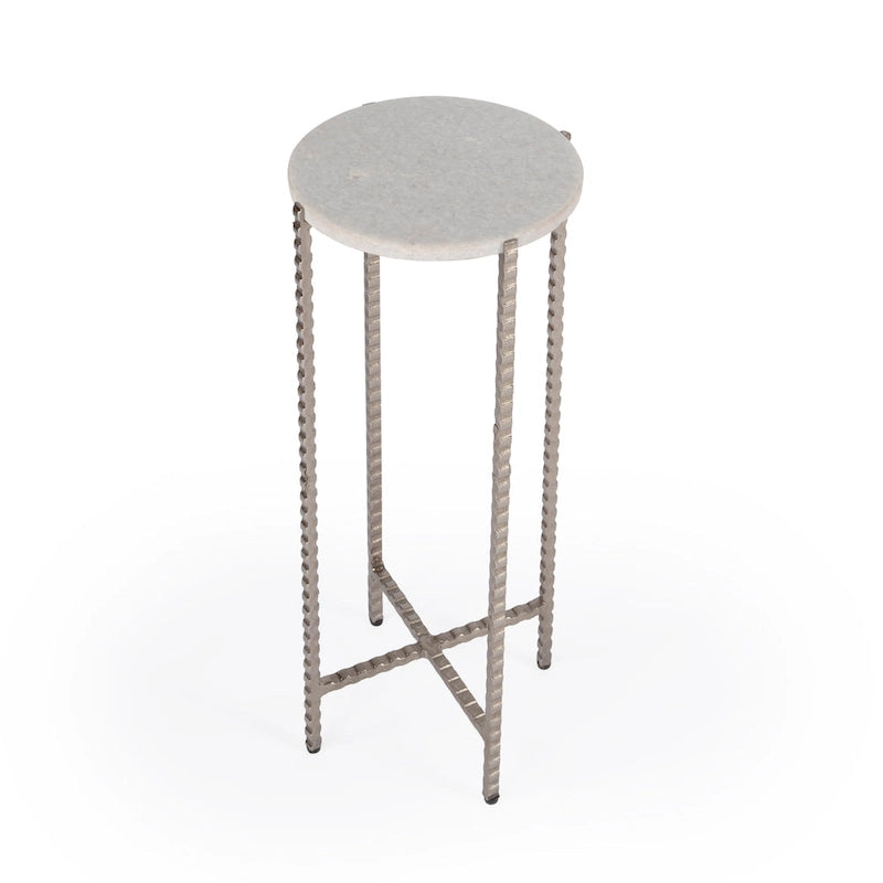 Granite Cross-Leg Side Table