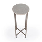 Granite Cross-Leg Side Table