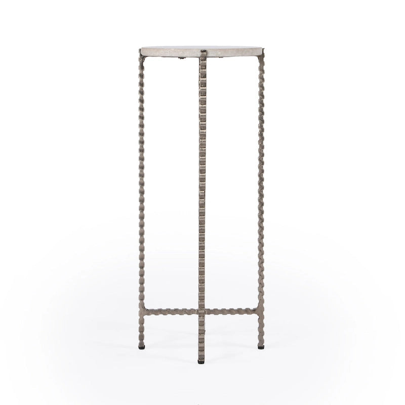 Granite Cross-Leg Side Table