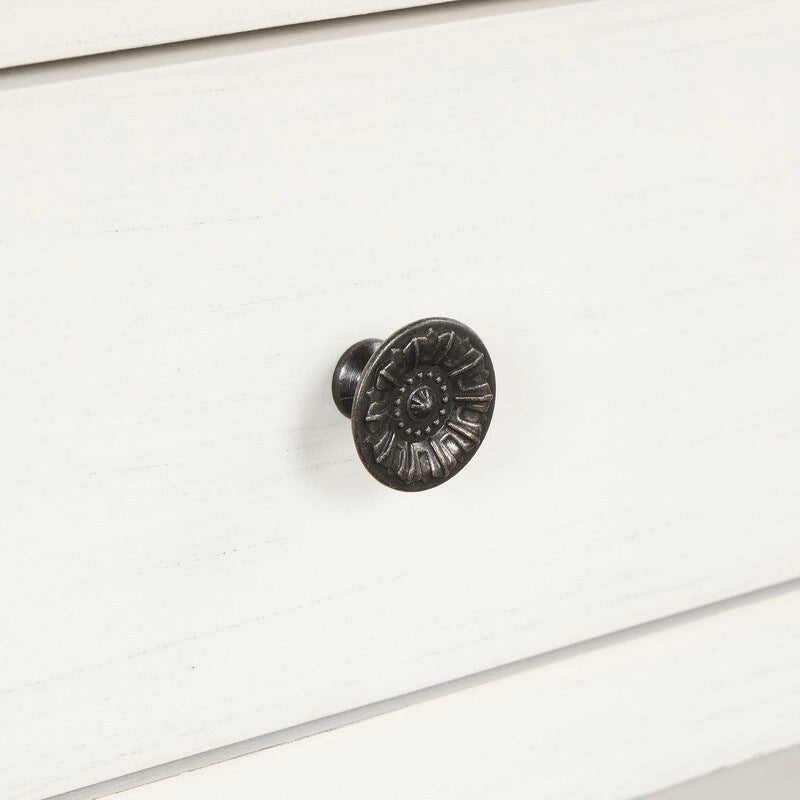 Wood Console Table with 3 Storage Drawers and 2 Shelves