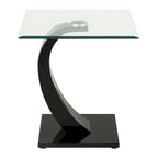 Cres Glam Glasstop 3-Piece Coffee Table Set by Furniture of America