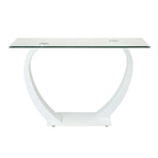 Cres Glam Glasstop 3-Piece Coffee Table Set by Furniture of America