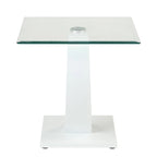 Cres Glam Glasstop 3-Piece Coffee Table Set by Furniture of America