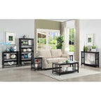 Convenience Concepts Mission End Table with Shelves
