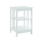 Convenience Concepts Mission End Table with Shelves