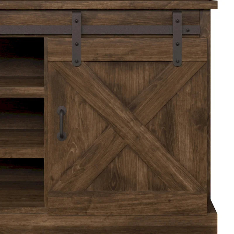 The Gray Barn Sycamore Rise Farmhouse Wood 66-inch TV Console
