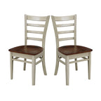 International Concepts Set of Two Emily Side Chairs