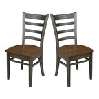 International Concepts Set of Two Emily Side Chairs