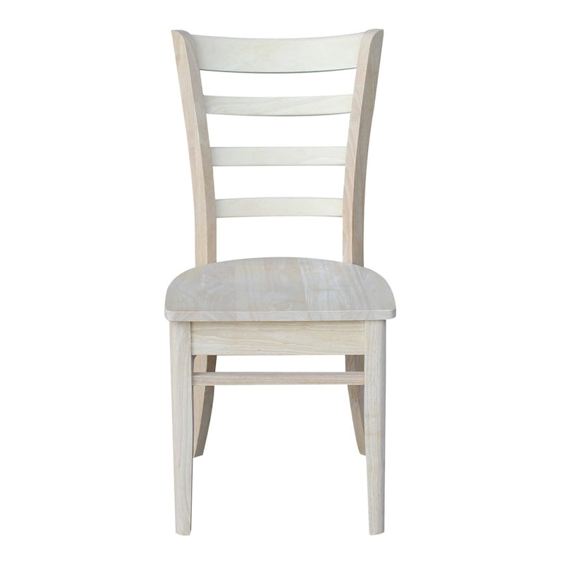 International Concepts Set of Two Emily Side Chairs