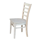 International Concepts Set of Two Emily Side Chairs