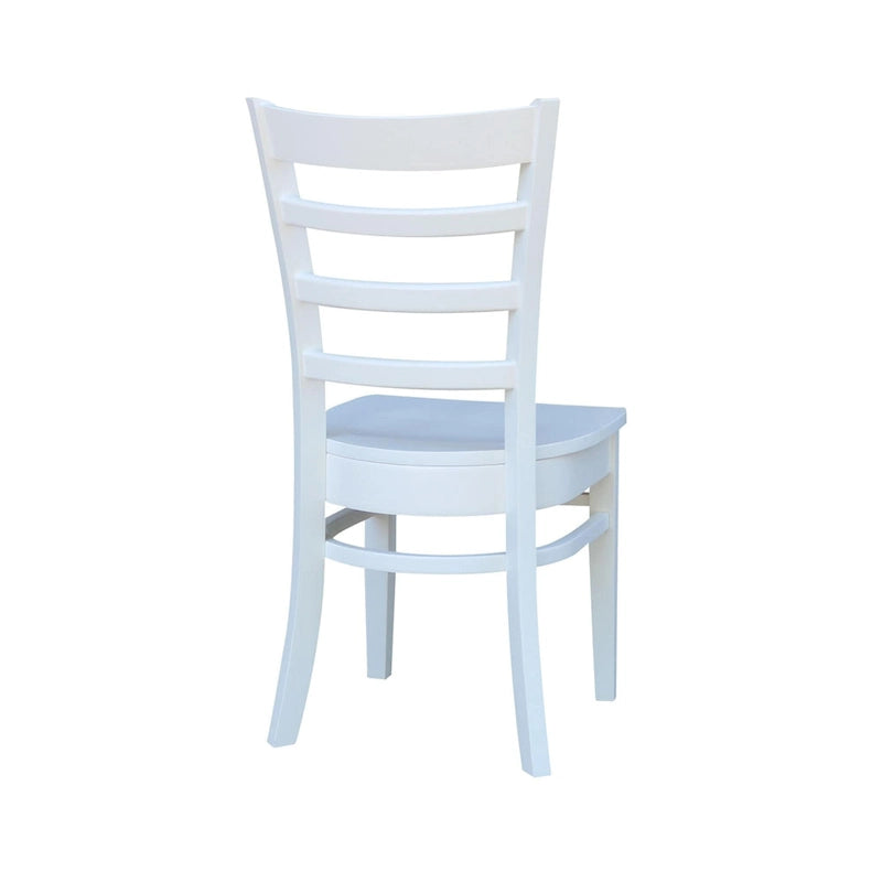 International Concepts Set of Two Emily Side Chairs