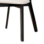 Dannell Mid-Century Modern Wood 2-Piece Dining Chair Set