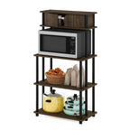Furinno Turn-N-Tube Toolless Storage Shelf with Top Cabinet