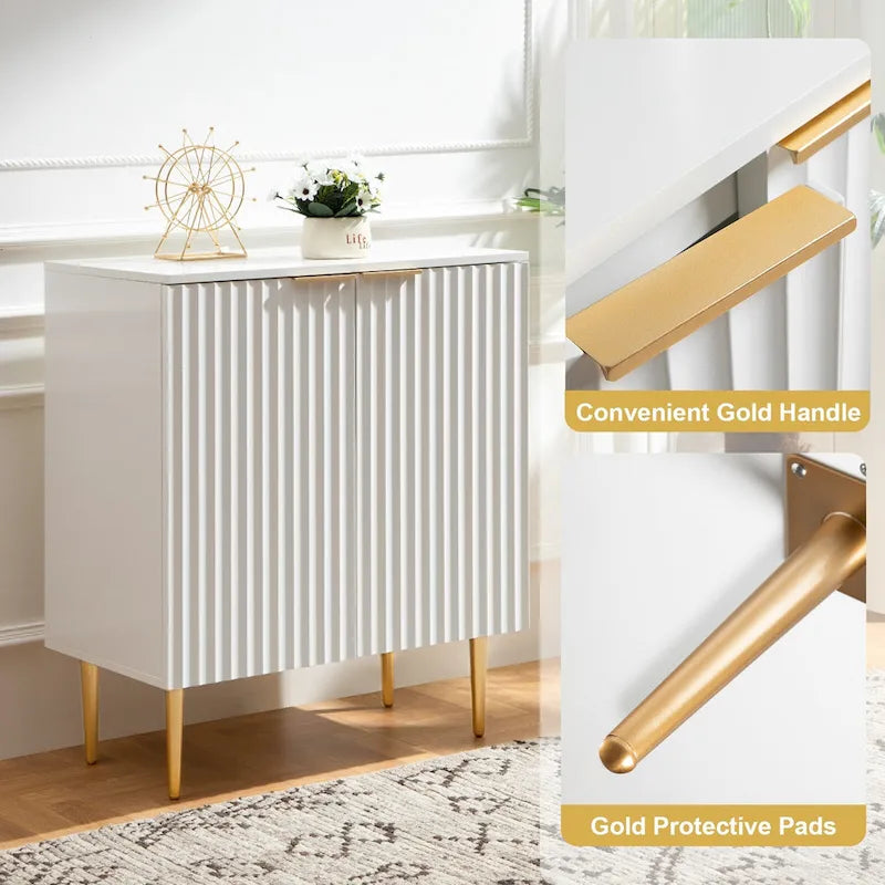 Sideboard/Storage Cabinet with Adjustable Shelves — No Data Available