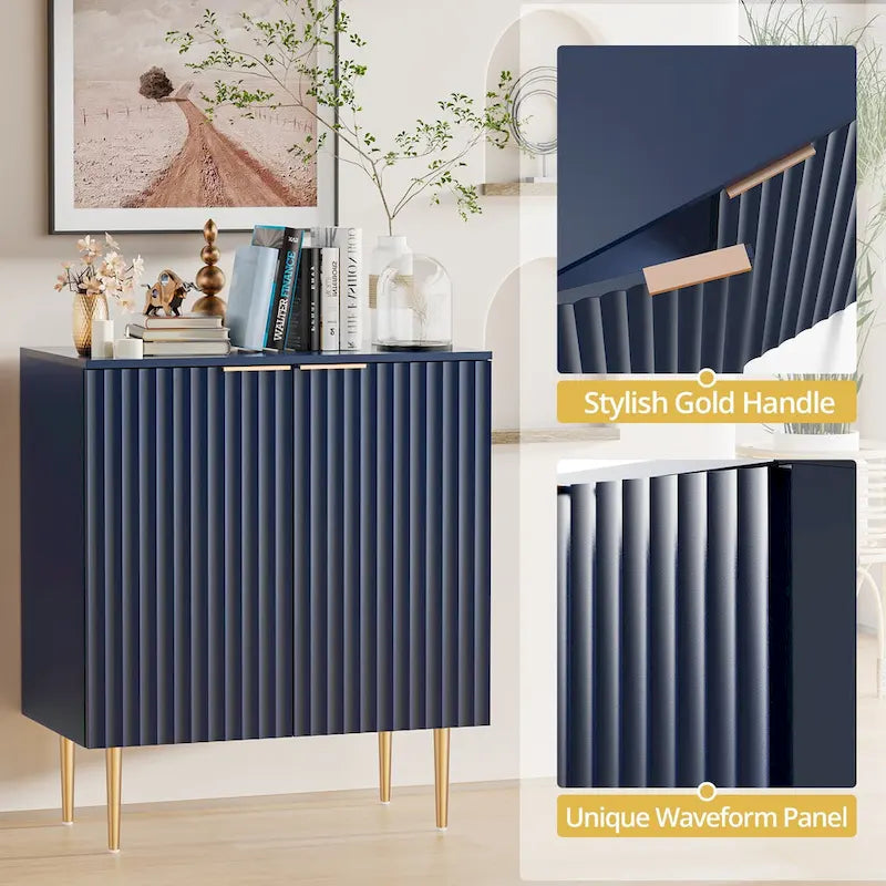 Sideboard/Storage Cabinet with Adjustable Shelves — No Data Available