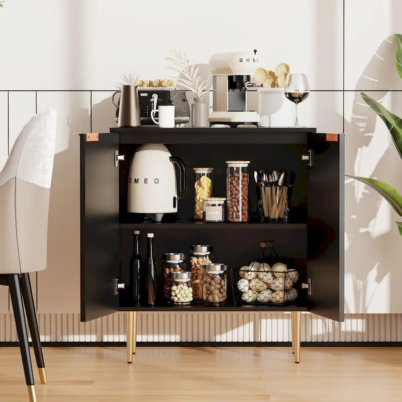 Sideboard/Storage Cabinet with Adjustable Shelves — No Data Available