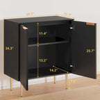 Sideboard/Storage Cabinet with Adjustable Shelves — No Data Available