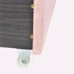 Linen Upholstered Platform Bed