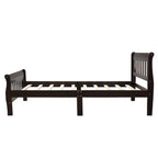 Wood Platform Bed Twin Bed Frame Panel Bed Mattress Foundation