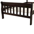 Wood Platform Bed Twin Bed Frame Panel Bed Mattress Foundation