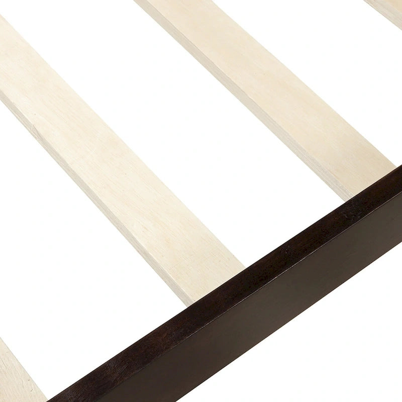Wood Platform Bed Twin Bed Frame Panel Bed Mattress Foundation