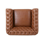 Silverdale Traditional Chesterfield Club Chairs (Set of 2) by Christopher Knight Home