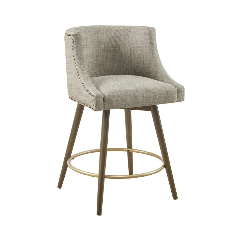 Madison Park Quarry Swivel Counter Stool