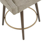 Madison Park Quarry Swivel Counter Stool