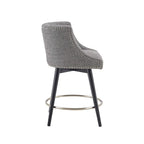 Madison Park Quarry Swivel Counter Stool