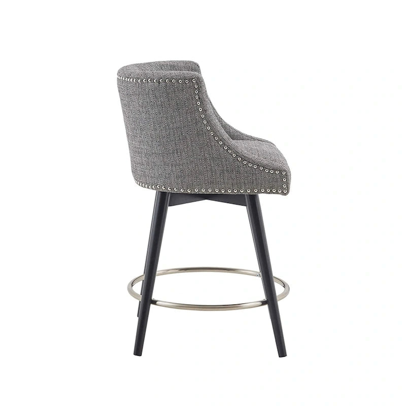 Madison Park Quarry Swivel Counter Stool
