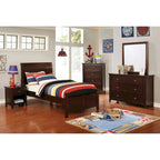 Wese Transitional 56-inch Wide 6-Drawer Solid Wood Dresser by Furniture of America