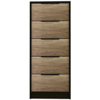 TUHOME Kaia 5 Drawer Dresser, Vertical Dresser