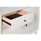 Flynn Wood Accent Cabinet in White
