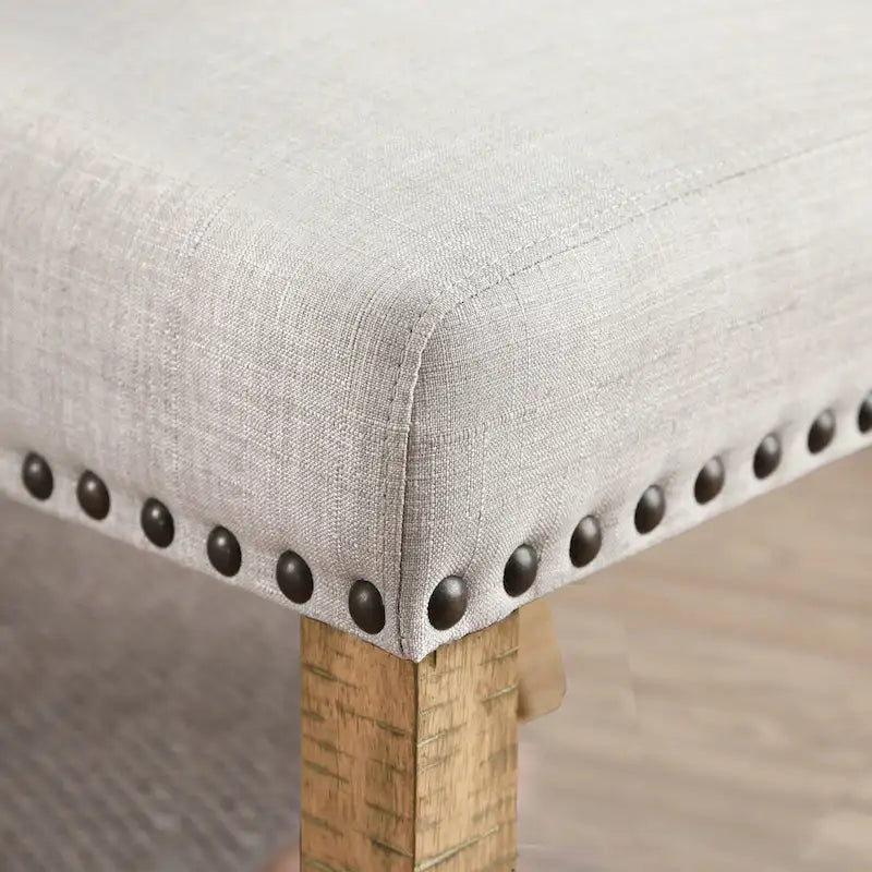 Quigley Rustic Pine 7-Piece Dining Table Set by Furniture of America