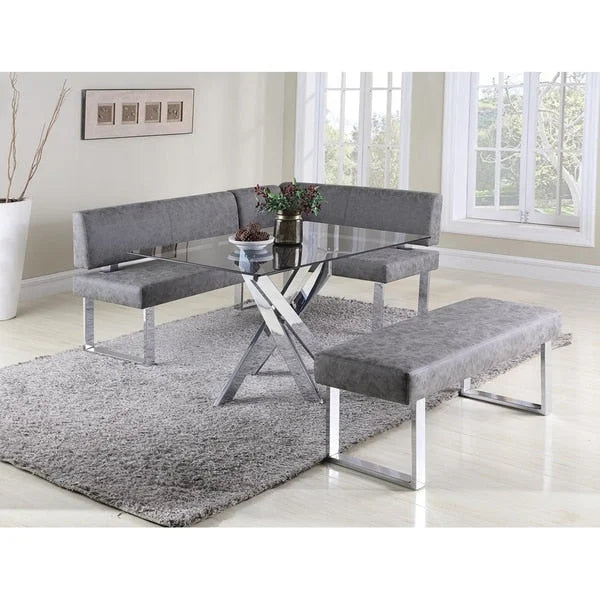 Somette Gene Table and Nook 2-Piece Dining Set