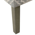 Porch & Den Bohmann Ash Geometric Classic Swoop Arm Chair