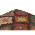 HERAT ORIENTAL Handmade Upholstered Ottoman Stool