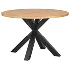 Lifestorey Gilcrest Cross Pedestal Dining Table